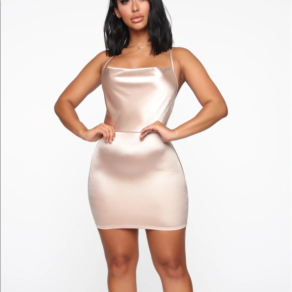 Fashion Nova Dresses & Skirts - NWOT Fashion Nova satin dress
